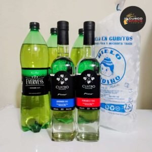 SUPER COMBO CUATRO GALLOS QUEBRANTA 700 ML + CUATRO GALLOS ACHOLADO 700 ML